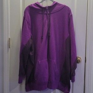 Old Navy Women's Plus Size Purple Hoodie with Inside Plug for Air Buds Size 4X